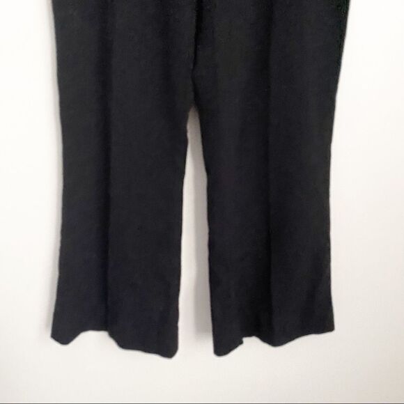 ralph Lauren Purple Label Virgin Wool Trouser Pants Black 6 - Picture 2 of 8